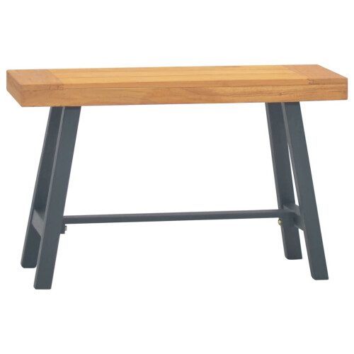 VidaXL vidaXL Bank 80 cm Massivholz Teak