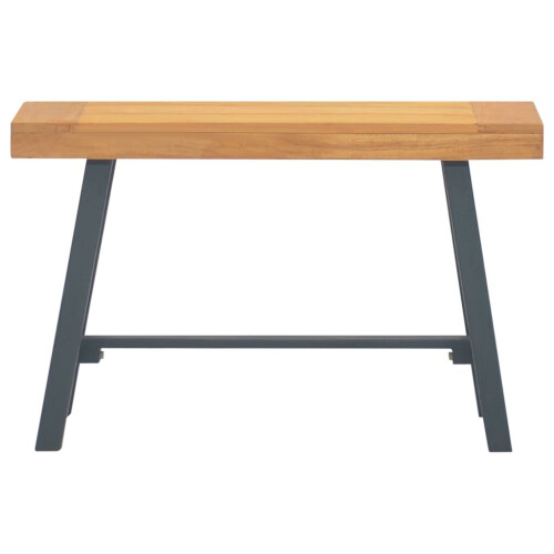VidaXL vidaXL Bank 80 cm Massivholz Teak 1