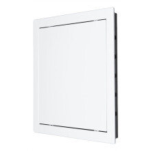 (350x350mm) 350x350mm Paintable Access Inspection Panel White Plasitc Concealed Check Doors