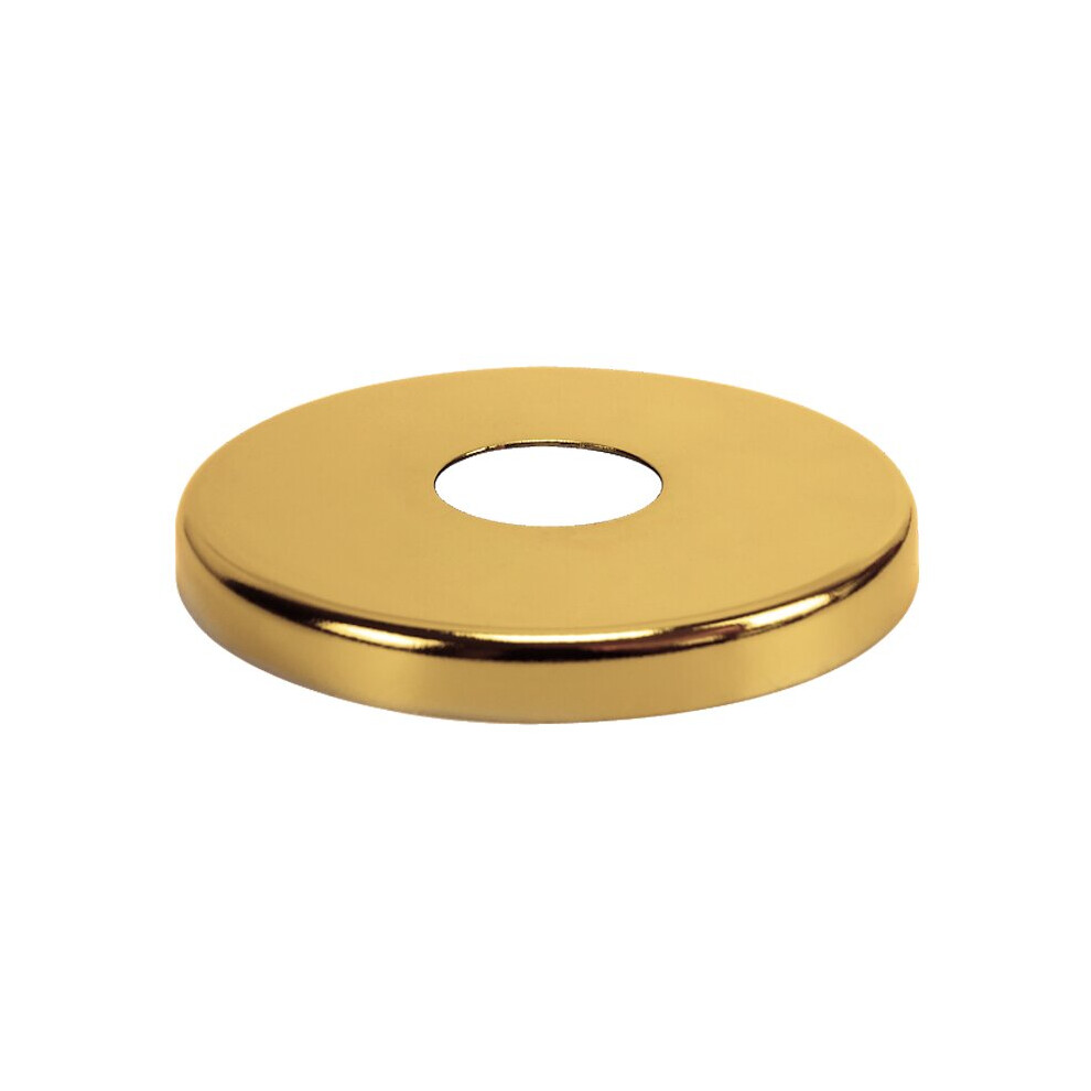 (1/2 Inch Bsp) 26Mm 3/4" Inch Bsp Gold Colour Steel Valve Tap Pipe Cover Collar 8Mm High 664697653668