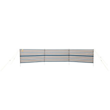 Easy Camp Beach Windscreen Blue and Sand Outdoor Camping Hiking Windbreak