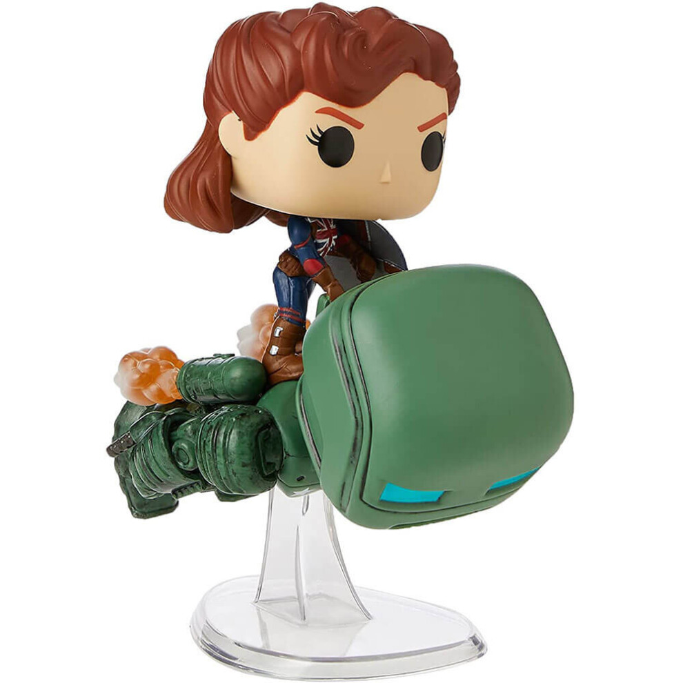 Funko Pop! Deluxe: Year Of The Shield - Hydra With Captain Peggy Carter - Marvel Comics - Fumetti Marvel - Esclusiva Amazon - Figura In Vinile Da Collezione - Idea Regalo - Merchandising Ufficiale-image
