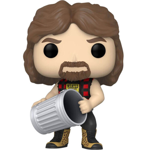 WWE WWE Cactus Jack w/Trash Can US Exclusive Pop! Vinyl with Pin