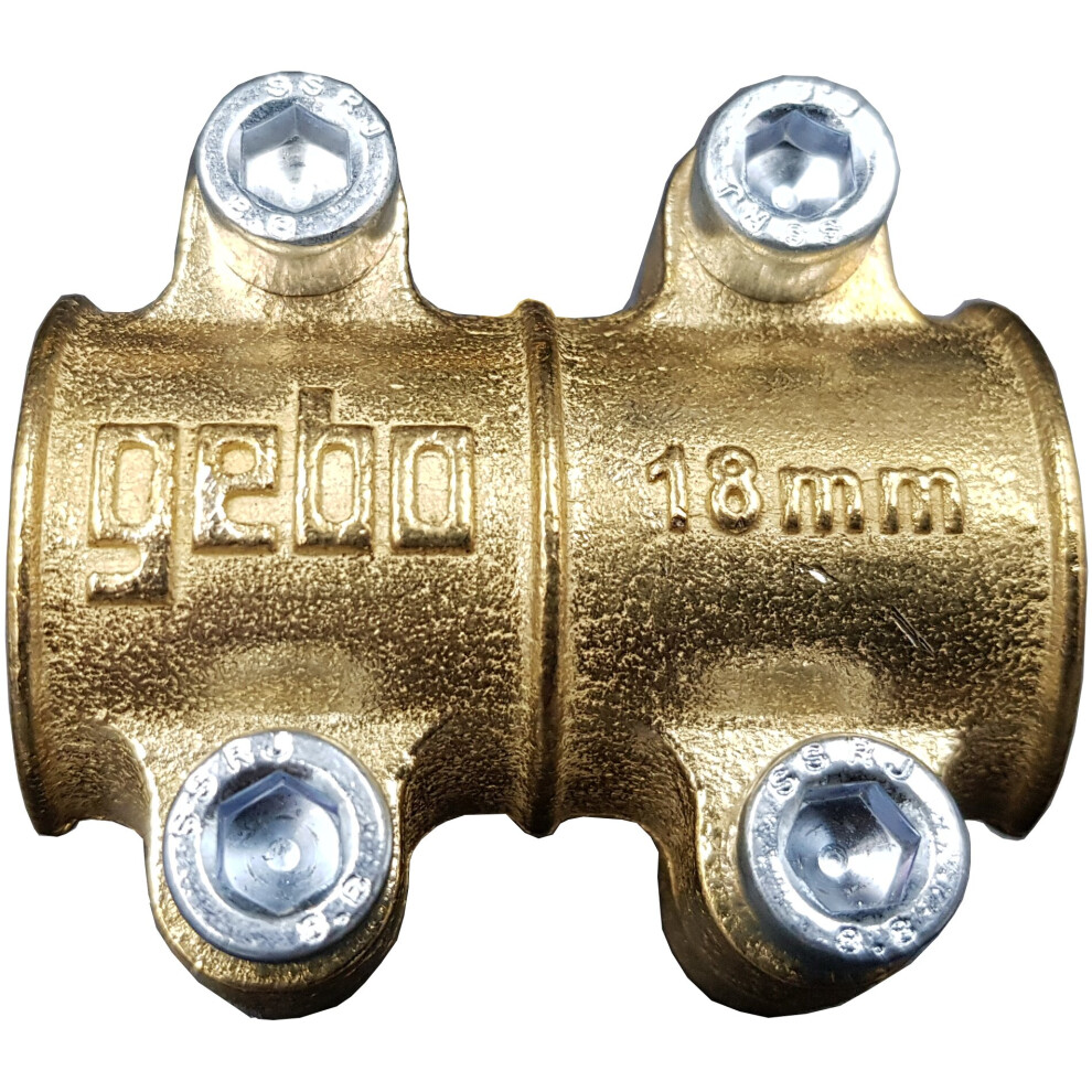 (18mm) Copper Pipe 28mm Leak Repair Clamps Antileak Fittings Water Hole Leak Fix