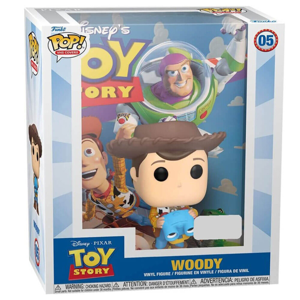 Toy Story Woody US Exclusive Pop! VHS Cover Figure 