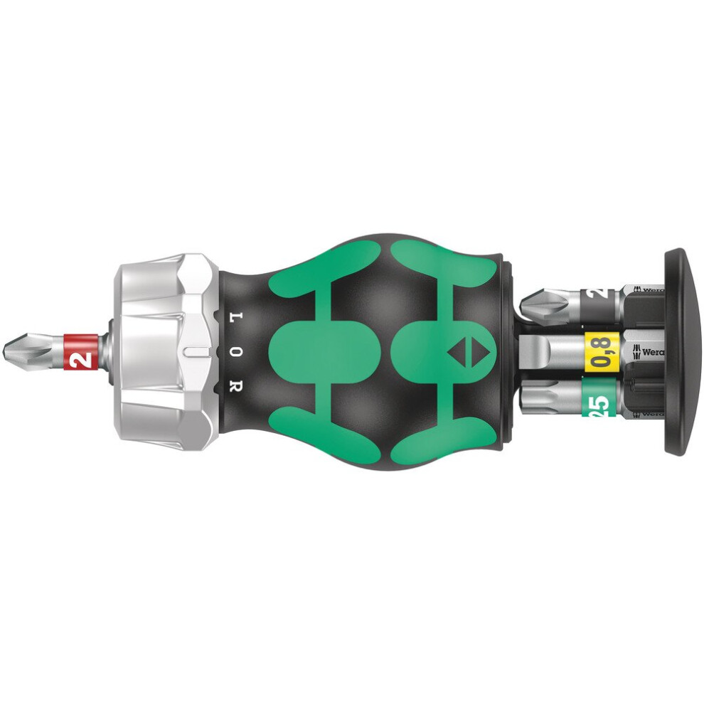 Wera Kraftform Kompakt Stubby Magazine Ra 2, 6 Pieces, 008884