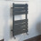 Modern Flat Panel Heated Towel Rail Radiator Anthracite 650x400 FREE Valves 4