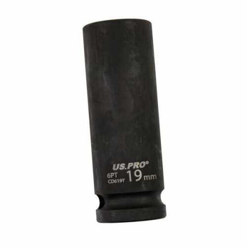 us pro US PRO Tools 19mm 1/2 dr 6pt Deep Impact Socket 78mm Long 3861 1