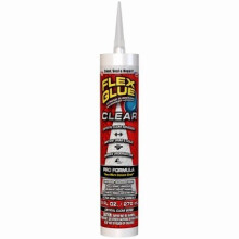 Clear Rubberized Adhesive, Waterproof, 9-oz. -GFSCLRR09