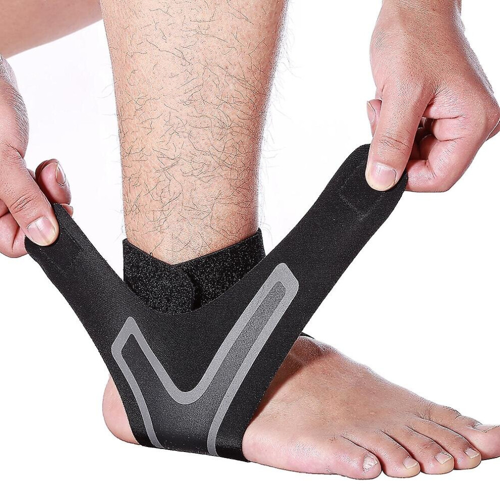 2pcs Sports Compression Ankle Sleeve Foot Ankle Protector Anti Sprain Support Brace