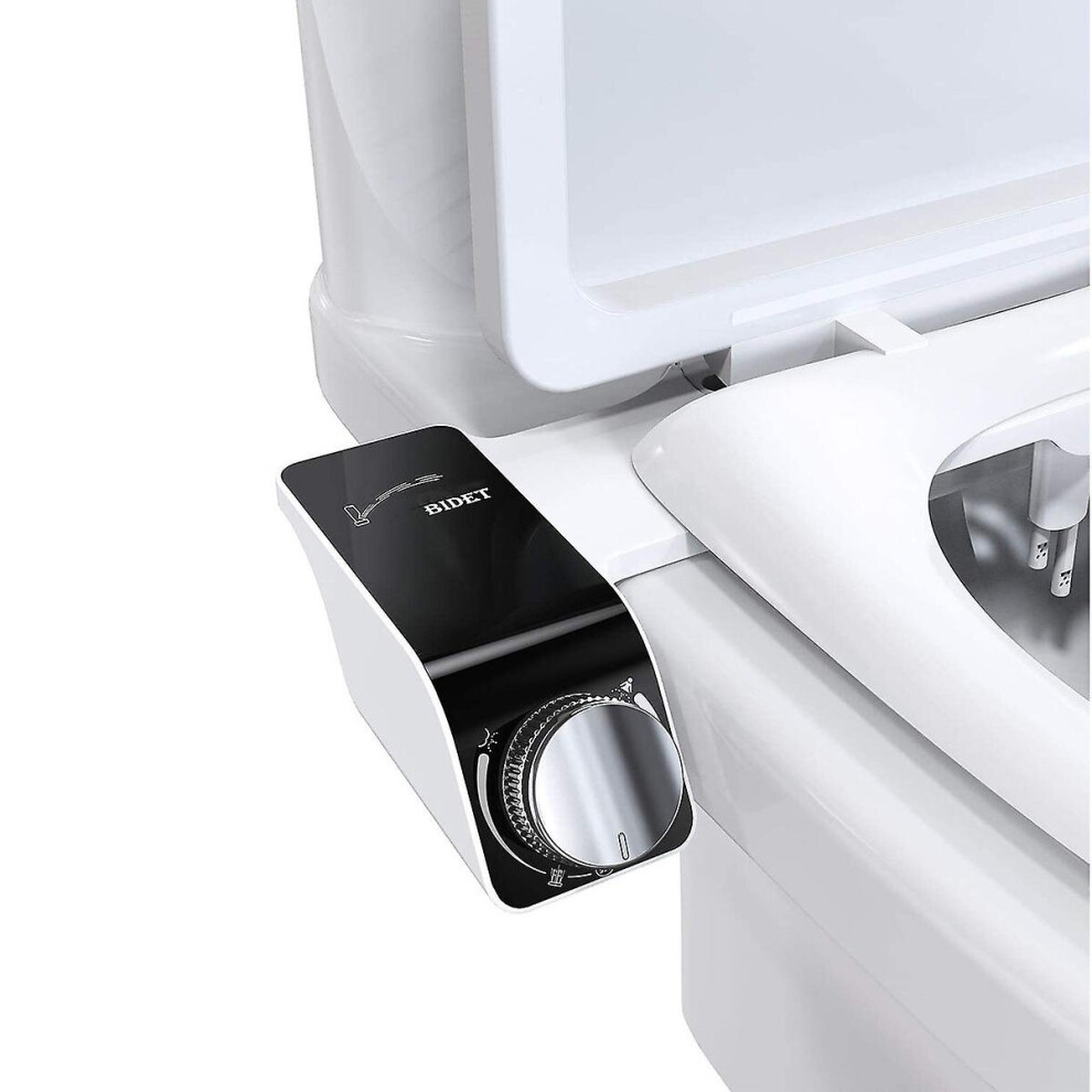(For North America) Bidet Toilet Seat Attachment Dual Nozzle Bidet Attachment Bidet Sprayer For Toilet 768655144028