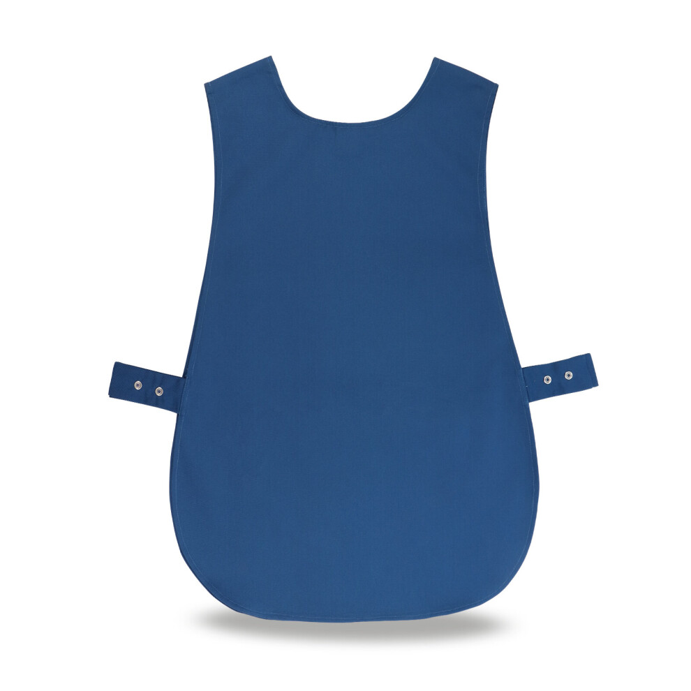 (M) Tabard Apron Royal Blue Comfortable Tabard Pocket