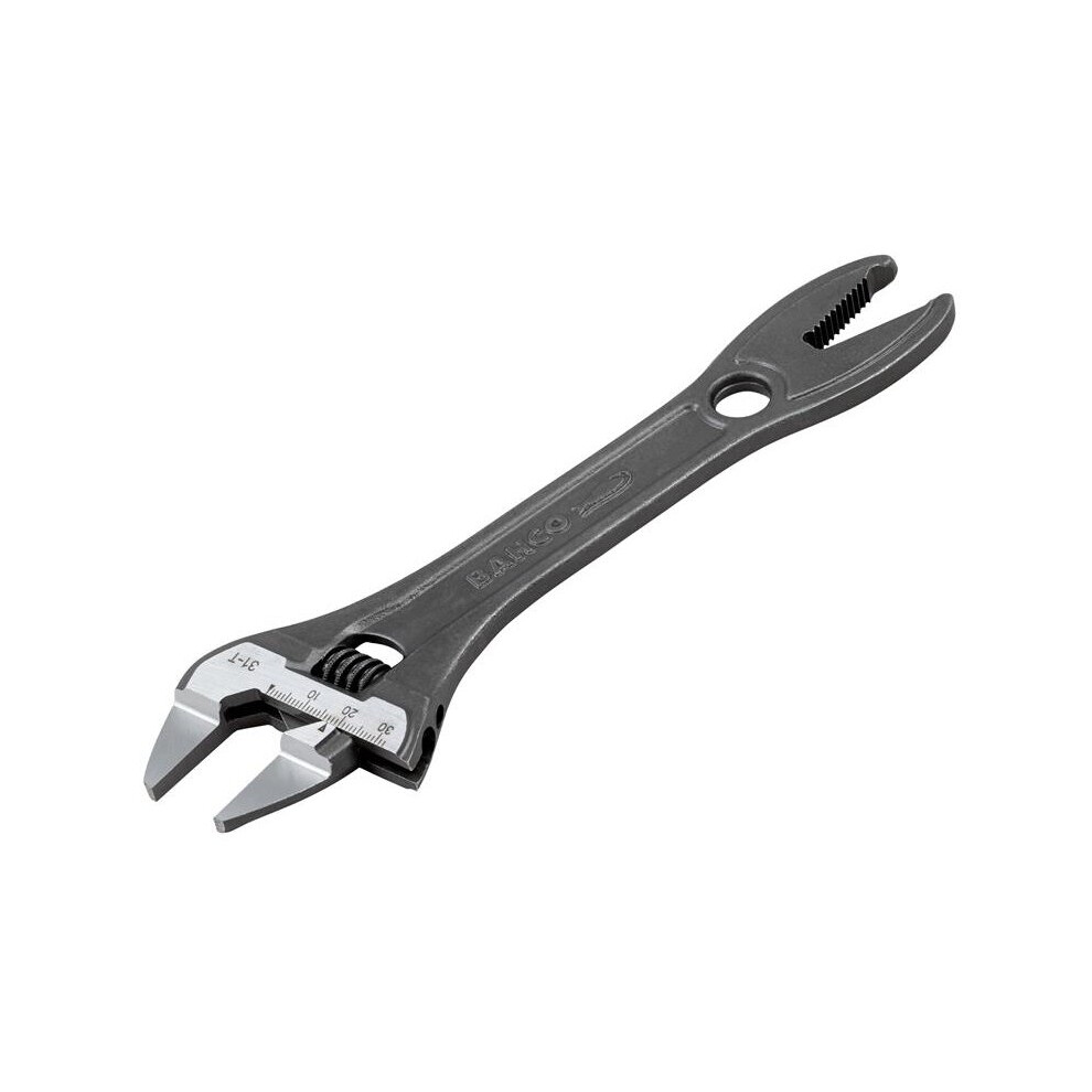 Bahco 31-T 31-T Thin Jaw Adjustable Spanner with Serrated Pipe Jaws