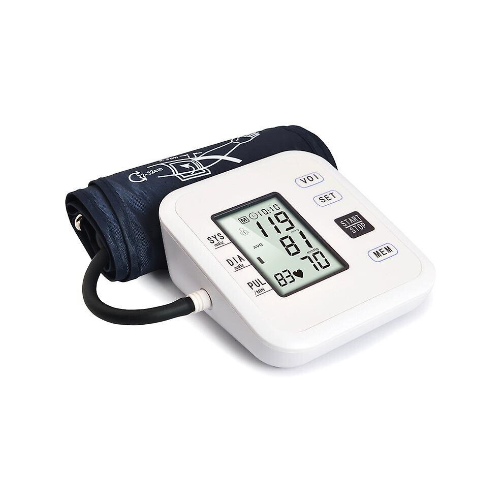Upper Arm Blood Pressure Monitor Digital Automatic Intelligent Bp Measurement Tool