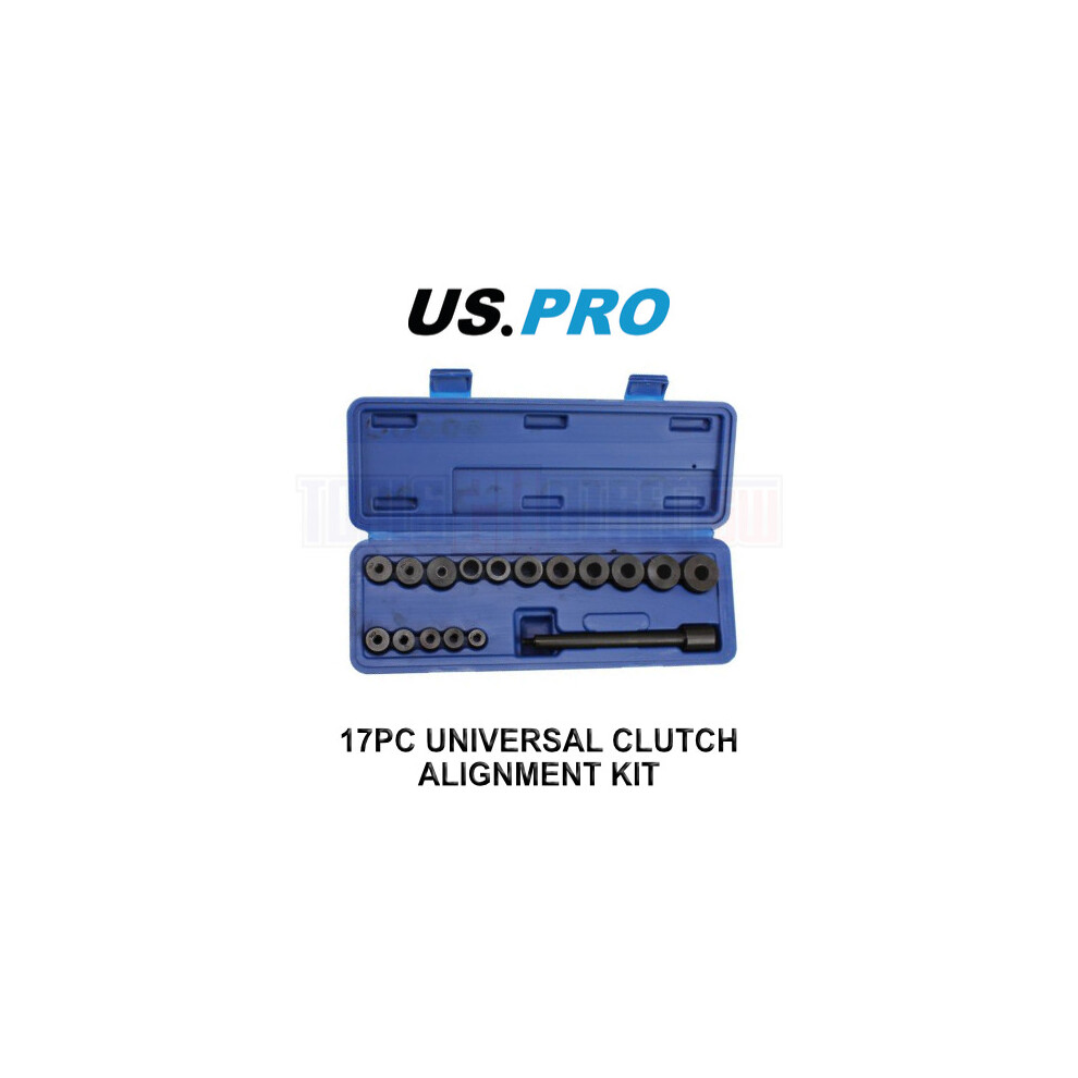 Us Pro Tools17pc Clutch Alignment Kit Universal Fitting Car Service Tools 6268