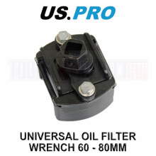US PRO Tools Adjustable Universal Oil Filter Wrench Small 60 - 80mm 3019