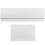 Bath Panel Pack Set Acrylic Side End Gloss White 1700/750mm Bathroom Modern 4