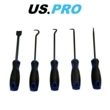 US PRO Tools 5pc Large Heavy Duty 260mm Pick Hook Scraper Set 5042
