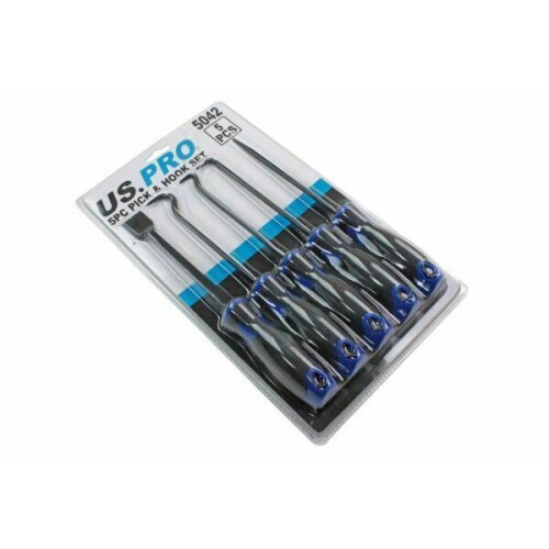 us pro US PRO Tools 5pc Large Heavy Duty 260mm Pick Hook Scraper Set 5042 2