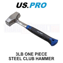 US PRO Tools 3LB One Piece Steel Club Hammer 3448