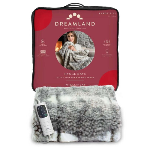 Dreamland Dreamland 16893 Luxury Warming Throw Fallow Deer