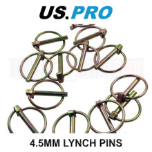 Product Details - 9142 | US PRO 50pc 4.5mm Lynch Pin Ring Clip Set 9142