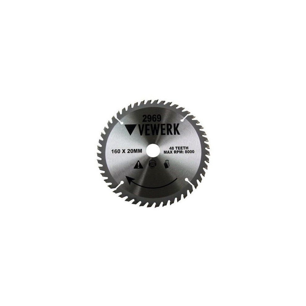 Vewerk 160 X 20 / 16MM 48T TCT Circular Saw Blade 2969