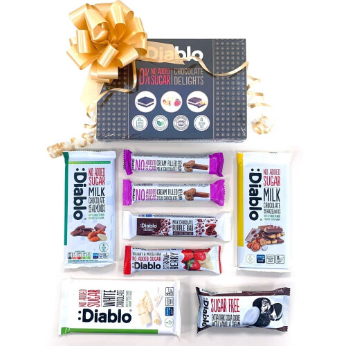 Gift Hamper Present Diabetic Chocolate Cookie Biscuits No Added Sugar 2