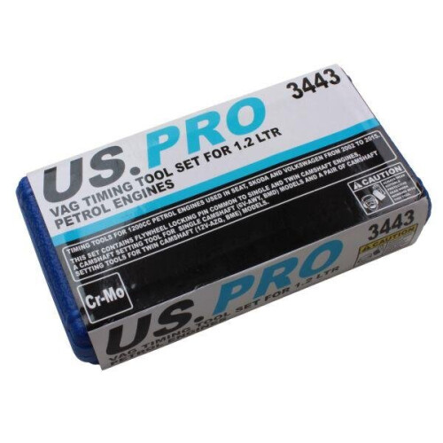 us pro US PRO Tools VAG Timing Tool Set For 1.2 Liter Petrol Engines 3443 2