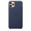 Apple Apple Leather Case for iPhone 11 Pro Max - Midnight Blue - MX0G2ZM/A 3