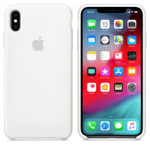 Apple Silicone Case for Apple iPhone XS Max - White - MRWF2ZM/A