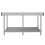 7FT Kitchen Work Bench Catering Table Commercial Stainless Steel Prep Surface 4