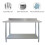 4FT Kitchen Work Bench Catering Table Commercial Stainless Steel Prep Surface 2