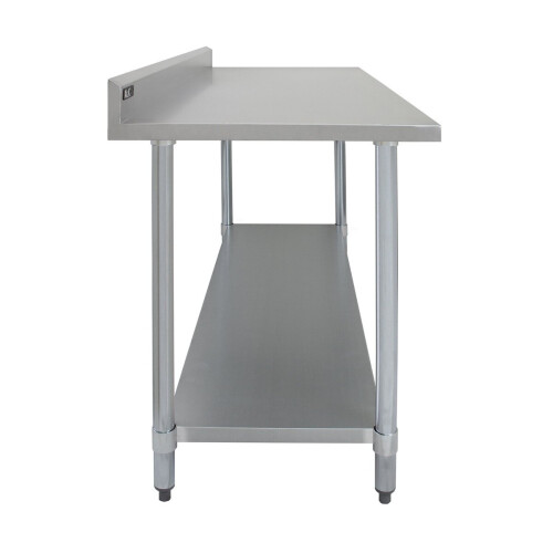 4FT Kitchen Work Bench Catering Table Commercial Stainless Steel Prep Surface 2