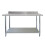 4FT Kitchen Work Bench Catering Table Commercial Stainless Steel Prep Surface 4