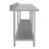 7FT Kitchen Work Bench Catering Table Commercial Stainless Steel Prep Surface 2