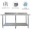 7FT Kitchen Work Bench Catering Table Commercial Stainless Steel Prep Surface 12