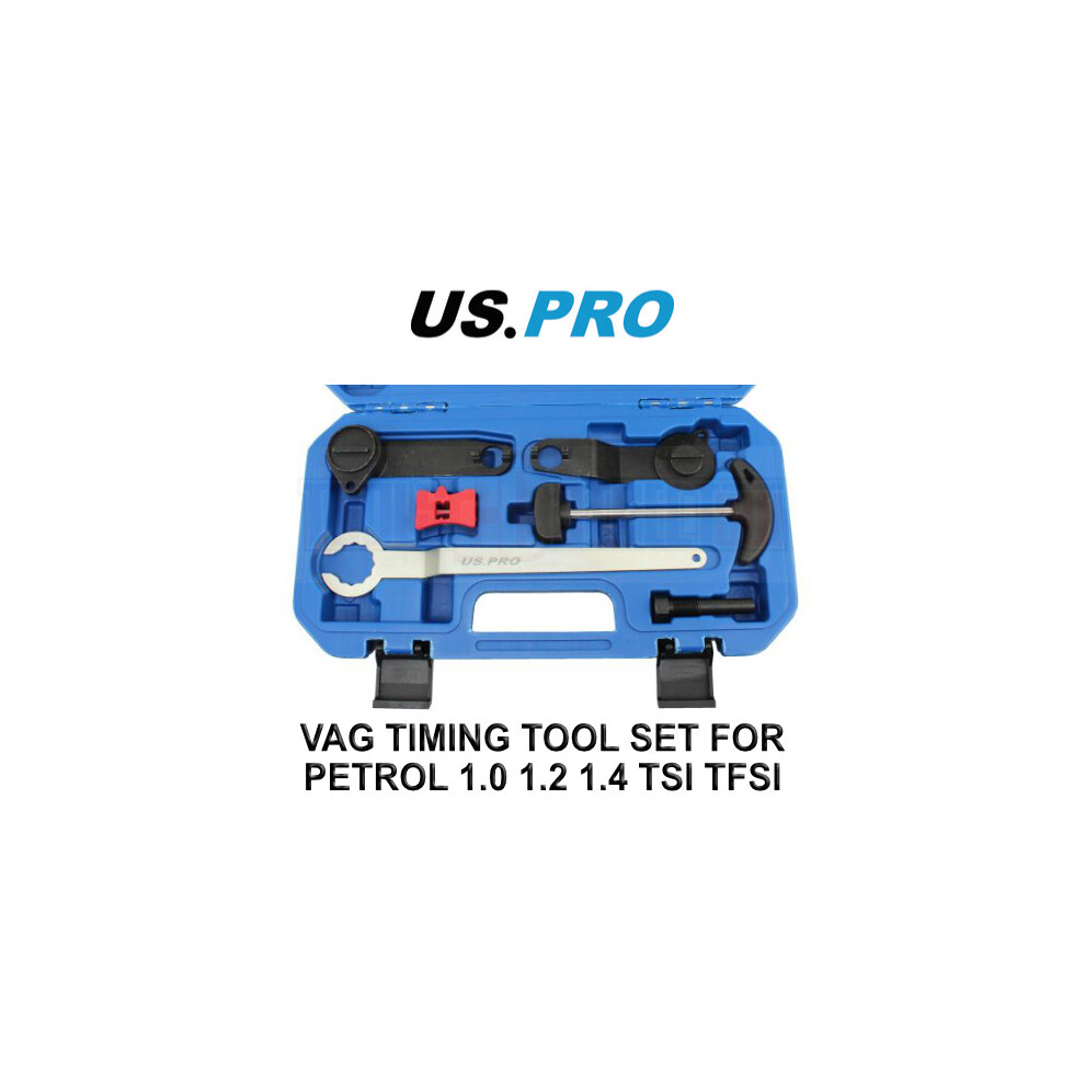 Us Pro Tools Vag Timing Locking Set For Petrol 1.0 1.2 1.4 Tsi Tfsi, Vw Etc 7050