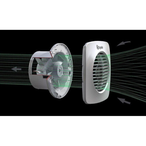 Xpelair XPELAIR SIMPLY SILENT 150mm 6" FAN + TIMER, SQUARE 2