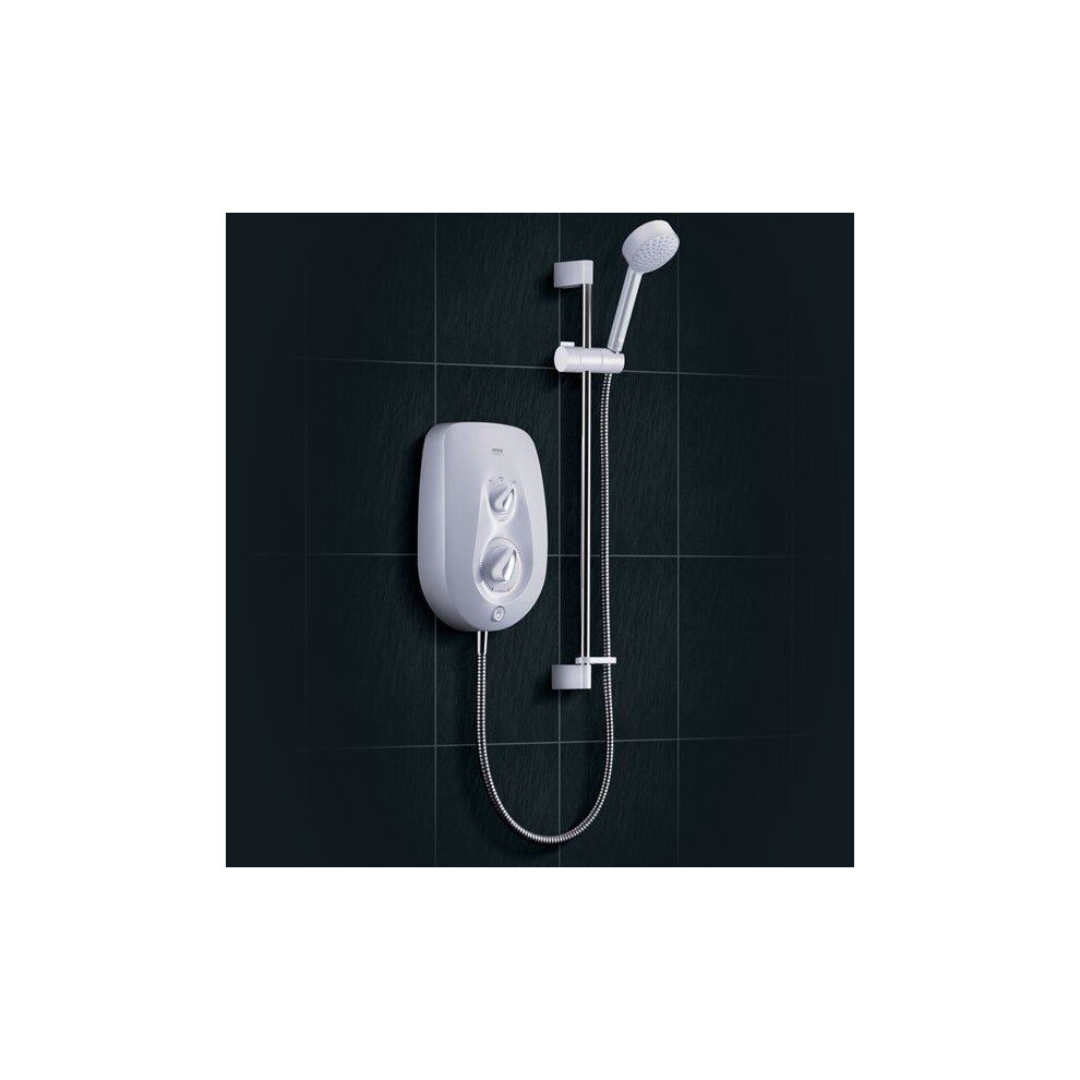 Mira Vie White & Chrome 8.5kW Electric Shower 1.1788.004