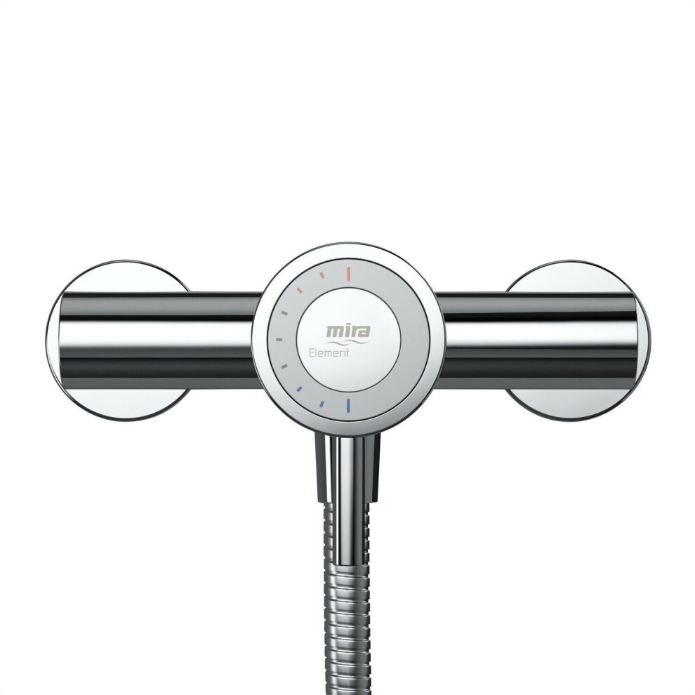 Mira Element Mixer Shower EV Exposed Valve Only Thermostatic Chrome 1.1910.002