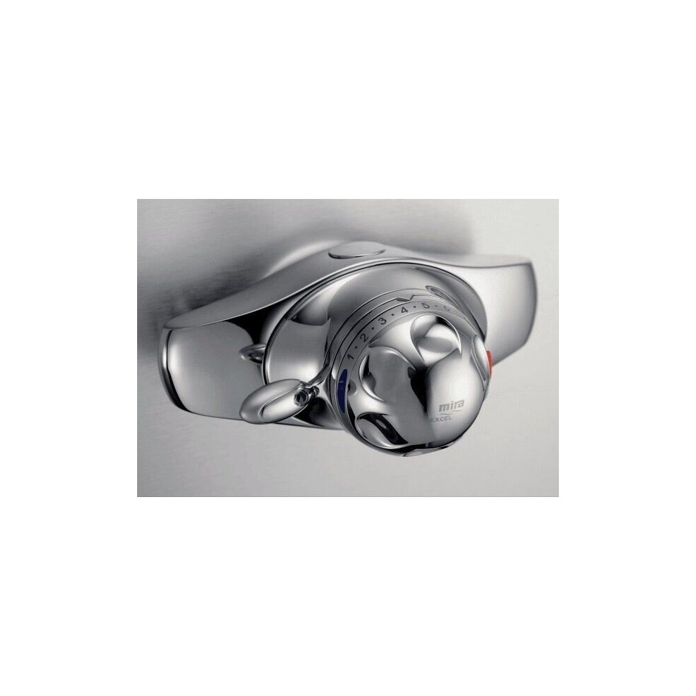 Mira-Showers Mira Excel E Exposed Thermostatic Chrome Shower Valve Only 1.1518.309