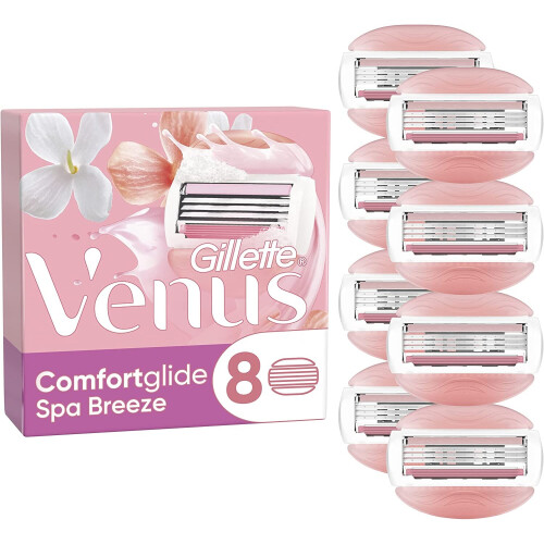 Gillette Gillette Venus Spa Breeze Replacement Blades - Pack Of 8