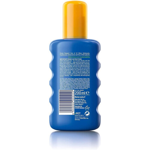 NIVEA Αντιηλιακό σπρέι Nivea Sun Protect & Moisture SPF 30 - 200 ml 1