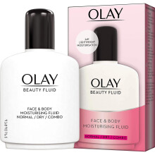 Olay Classic Beauty Fluid Feuchtigkeitscreme für Gesicht und Körper, Limited Edition – 200 ml