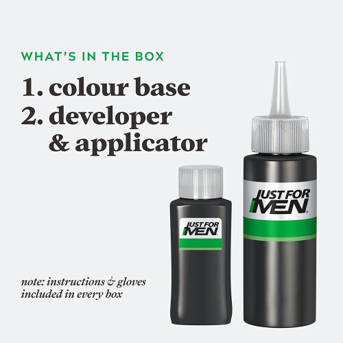 Just For Men Just For Men Original Βαφή Μαλλιών με Φόρμουλα Μεσαίο Καφέ H35 Ελαιόλαδο & Βιταμίνη Ε 2