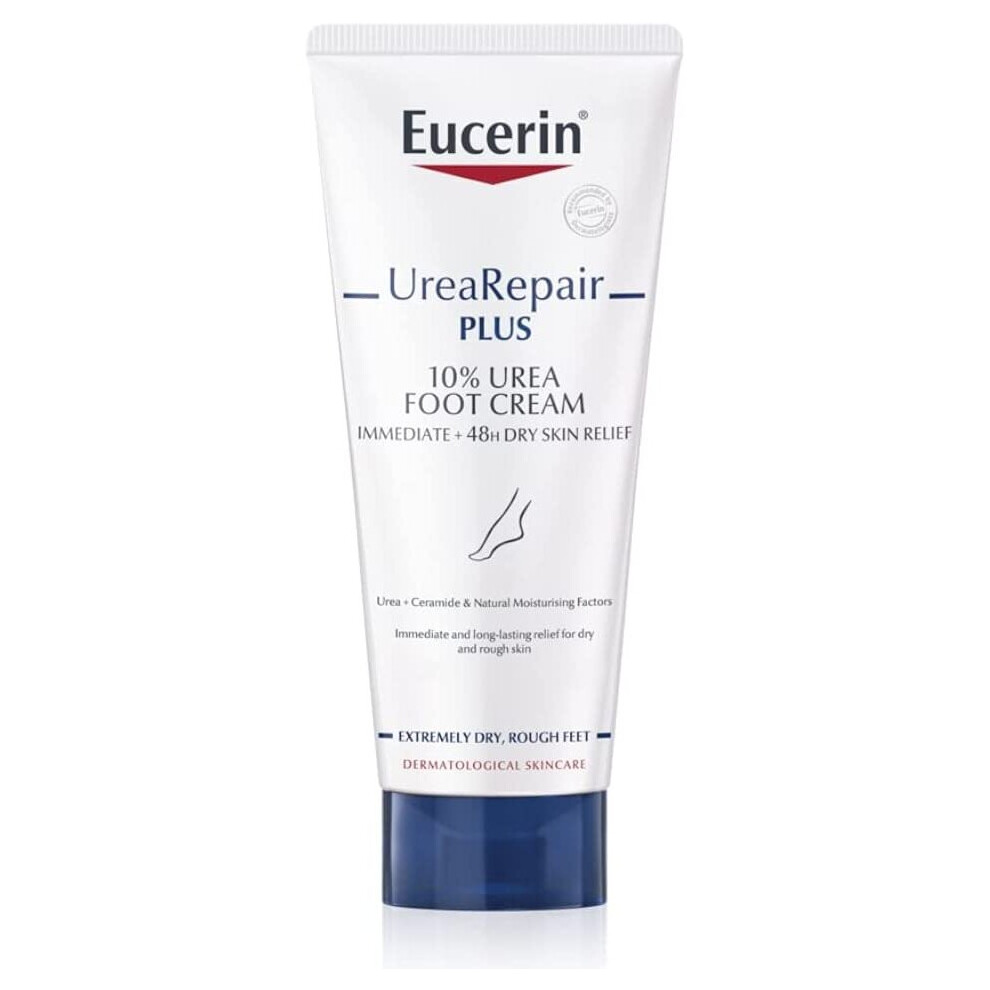 Eucerin Urea Repair Plus Foot Cream 10% Urea and Ceramide - 100ml