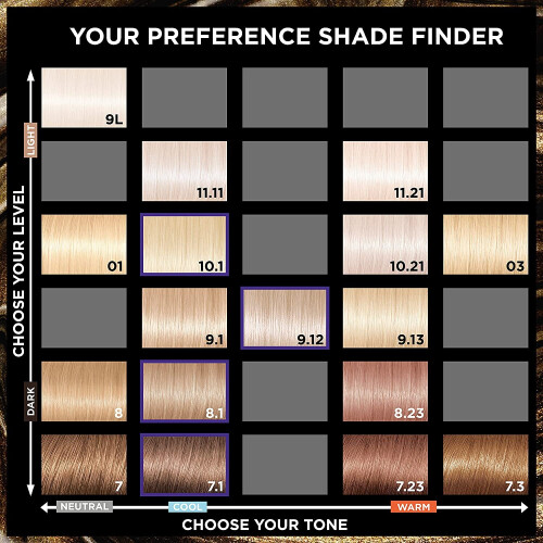 L’Oréal Paris L'Oréal Préférence Permanent Hårfärg - 7.3 Florida Honey Blonde 1