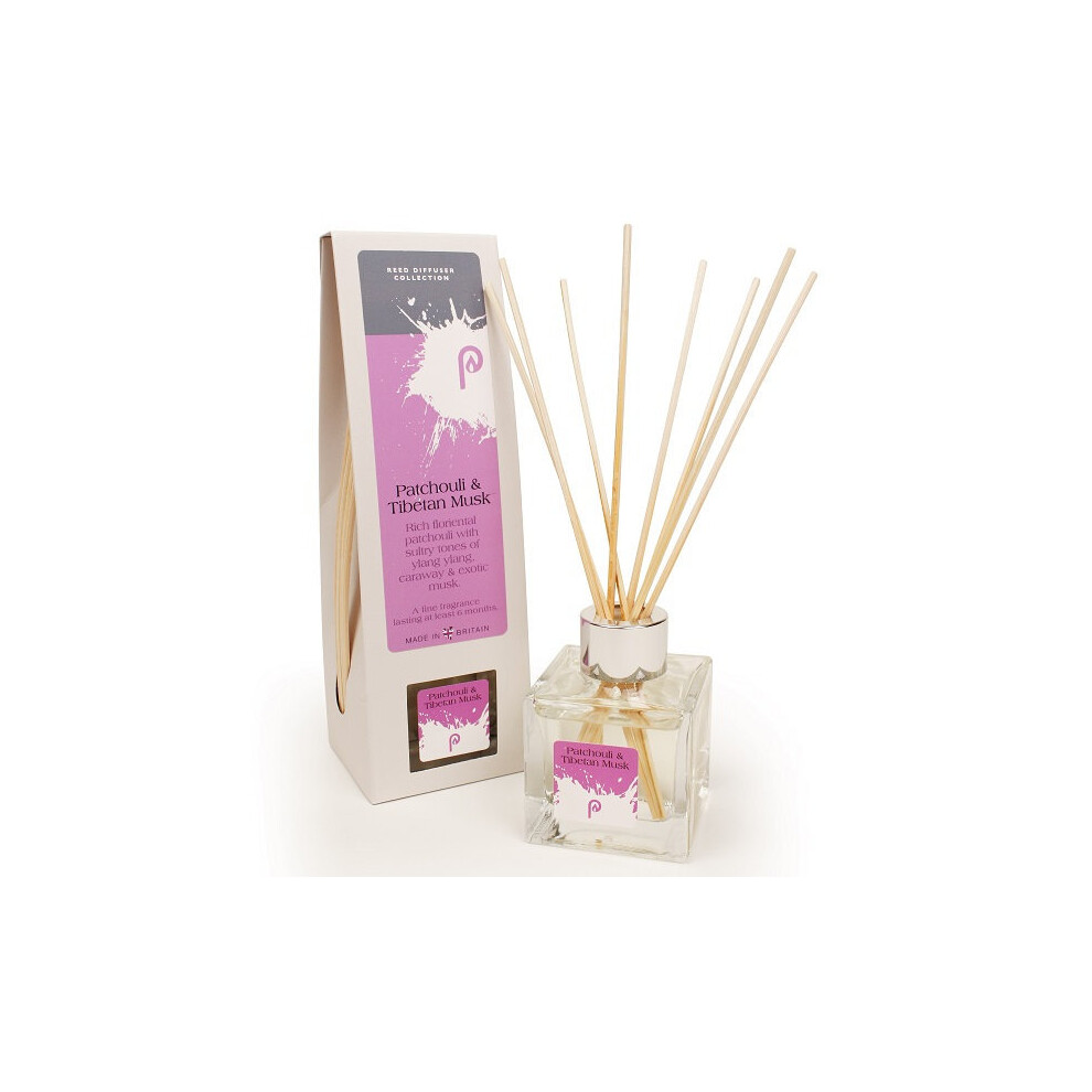 Pintail Candles Reed Diffuser - Patchouli & Tibetan Musk