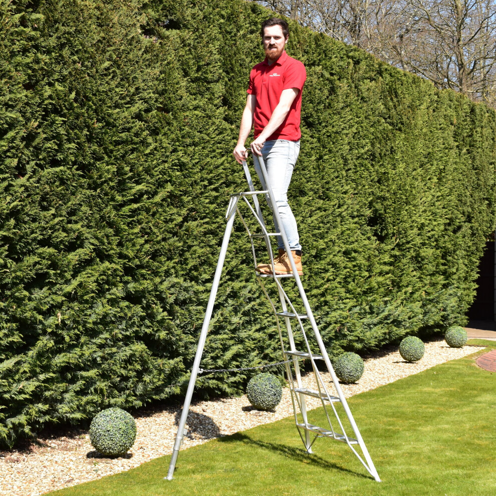 (2.4m BPS 1 Leg Trade Master Tripod) Garden Ladder Tripod - 1 Leg Height Adjustable